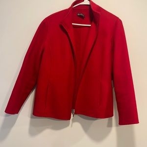 Red jacket